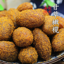 Deqing specialty snacks licorice words olives dried meat preserved fruit greedy nine licorice olives 500g