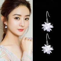 Hong Kong (designer) RVY 2021 New Tide light luxury niche temperament ear hook earrings personality earrings female