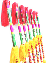 Yao ethnic flower stick children flower stick for elementary school childrens money pole lotus and money rod Lianxiang dance bulls money stick money stick money stick