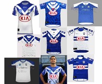 NRL rave reviews Bulldogs CCC Rugby Jersey slim slim thick olive ball suit short sleeve player version
