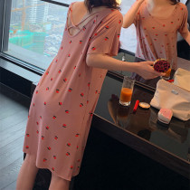 Day Department GP MADAM Sleeping Dress Lady Sweetness Spring Summer Style Modale Pure Cotton Slim Sleeping Dress Sexy Beauty Back Dress Dress
