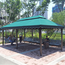 Canopy outdoor awning courtyard open-air four-legged umbrella tent stalls outdoor Roman pavilion campaign advertising carport