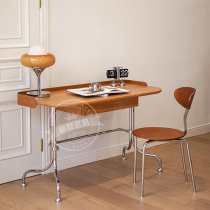 Nordic makeup table bedroom modern minimalist dressing table high-end light luxury multi-functional table work table writing table