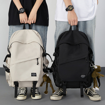 Kuang Wei Pair Shoulder Bag Men Brief About 100 Hitch Large Capacity Computer Travel Backpack Female Junior High School College Student Book