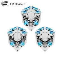TARGET VISION SKULL NO 6 FLIGHT bicolor professional dart wing