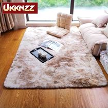 Carpet living room bedroom bedside full scruffy mat room light luxury high can be customized childrens floor mat carpet