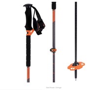  Imported K2 LockJaw Carbon Plus Carbon fiber ski pole 2020 Ultra-light snowball pole hiking pole