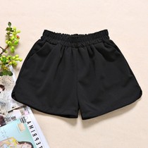 Shorts pants Han Gaoshan casual summer wear elastic snow two loose version of the student spinning waist and legs wide female