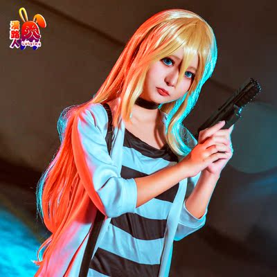 Fireloli Angel of Death: Rachel · Gardner / Ray Wig Anime Female Character  Cosplay 80 cm Yellow Long Hair, Women's Fashion Wigs Used for Comic Con and  Halloween Party : : Toys