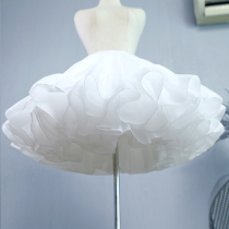 Skirt support lolita lolita adjustable daily support violence marshmallow cloud support boneless soft yarn Petticoat
