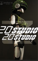 2nd ten Studio GOGO Cold Light Tech Warrior Performance Big Show Visual Dance Beauty Customized Act Out