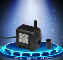 8W1 1 m head submersible pump fish tank aquarium carving machine water air conditioning chiller pump rockery