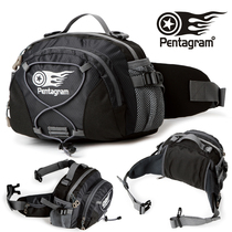  Special offer pentagram five-pointed star outdoor multi-function bag Leisure sports travel waist bag messenger bag