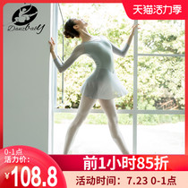 danzbaby mesh gymnastics suit Adult female body suit Dance suit Ballet practice suit body suit DZ55