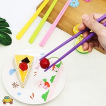 Children cartoon chopsticks training chopsticks Home family children student baby tableware Melamine cute eating chopsticks 