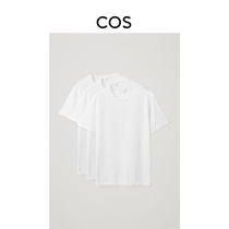 COS mens clothing 3 dress standard version short sleeve T-shirt group white new product 0984692001