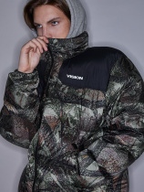 VISION Classic Street Trend Warm Bread Wear Short Down down clothes Men and women The same autumn and winter new
