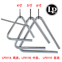 Professional triangle iron LP American LP311A 4 inch B 5 inch C6 inch steel origin Taiwan percussion instrument