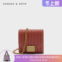 CHARLES & KEITH21 winter New CK6-10770521 ladies palette chain mini crossbody wallet