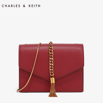 CHARLESKEITH envelope bag CK2-20160030 shiny tassel shoulder bag