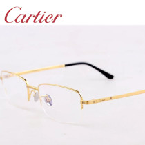 New 24K gold pure titanium glasses frame men's half frame business face myopia frame ultra light with gold glasses