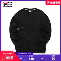 FILA FUSION tide brand pullover sweater men 2021 spring and summer new fashion embroidery cotton loose top men