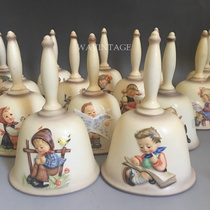 Spot German hand painted ceramic rocking bell bell bell Bell Doll Hummel8090 Post Birthday Gift