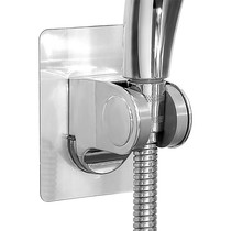  Punch-free paste adjustable bathroom shower bracket Shower flower wine nozzle fixed base Flower drying hook accessories