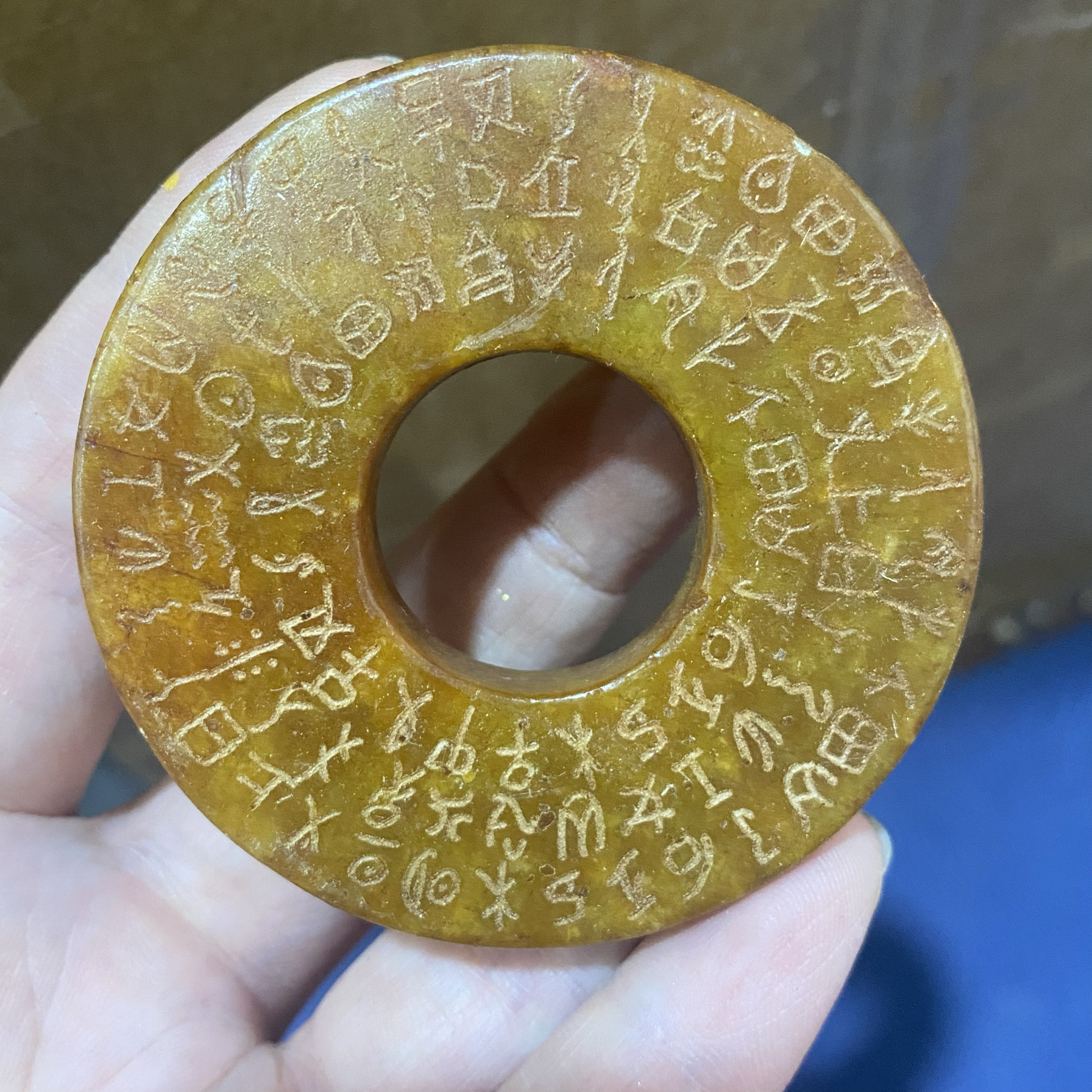 【中国古玩】玉璧　16cm 玉壁　古玉　玉石 O1CN01c0fsXQ1JhWnZRVfeB_!!