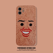 ins funny emoji package for iphone12 phone case Apple 11 Protective case Xsmax personality Xr soft 8p Female