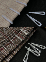 Trunk artifact pull edge fixed tooth clip anti-fry pleated invisible shirt clip non-slip closing pull leg clip for men