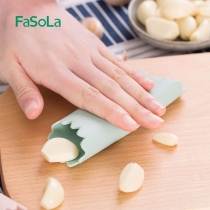 Japanese kitchen garlic peeler household silicone garlic peeler manual dial peeling garlic artifact garlic clove Peeler