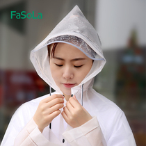 Raincoat coat long full body fashion poncho thickened mens and womens Universal Portable outdoor travel hiking non-disposable