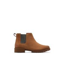 Ice bear Sorel female brown leather autumn winter boots outdoor casual shoes Emelie II Chelsea