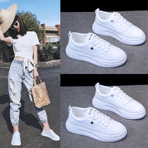 Small white shoes womens shoes 2021 summer new shoes explosive board shoes Joker spring and autumn leisure old man sports white shoes