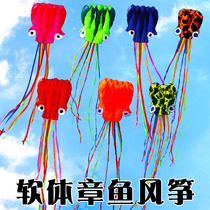 Octopus Kite 4 5 5 m Software No Skeleton Octopus Octopus Octopus Octopus Dolphin Tail Easy To Fly New Kite Wholesale