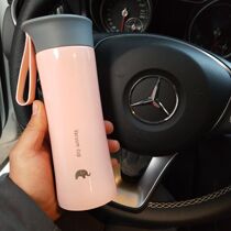 Stainless steel thermos cup ordinary water Cup lettering Car Cup