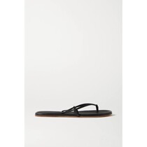 Discount GABRIELA HEARST black leather womens sandals
