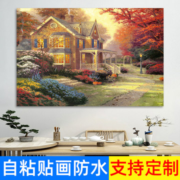 手绘油画风景画-手绘油画风景画促销价格、手绘油画风景画品牌- 淘宝