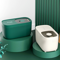 A rice bucket insect moisture-proof seal home 20 pounds light luxury wind rice chu wu tong rice storage box mi xiang 30kg