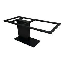Simple light luxury metal plate bracket solid steel plate table rack table leg office meeting table leg custom shelf