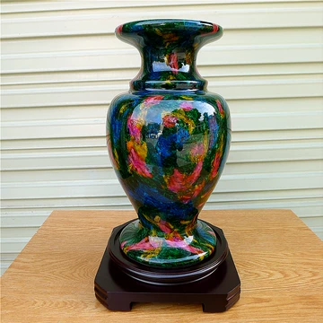 七彩石花瓶-七彩石花瓶促销价格、七彩石花瓶品牌- 淘宝