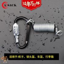 Bicycle Lock Anti-theft Portable Girl Front Wheel Rope Folded Motorcycle Full Set of Cycling Child