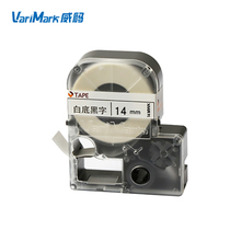 Wei code GT100 GT600 GT1000 label machine original ribbon 6mm 10mm 12mm 14mm communication cable label with fixed assets