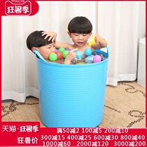 Childrens bath tub King size high insulation bath tub thickened baby bath tub tub Plastic water storage bucket