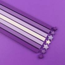 Gradient color star origami strip stack star bottle lucky star colored paper strip children make five-pointed star bottle handmade paper