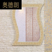 JM European Art Fine Flower frame art antique decorative beauty mirror mercury mirror