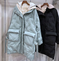 Pregnancy color pregnant women long oversized down jacket 2020 Winter new waist size coat YWS974006