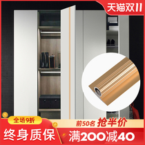 Wardrobe cabinet door door panel straightener cabinet door panel anti-deformation orthosis no slotting straightener straightening device