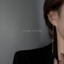 (First Shadow) Ear Bone Clip Earrings One-piece Ear Chain Earrings 2021 New Tide Ear Clip Without Earhole Woman Retro